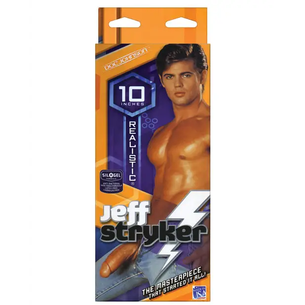 Jeff Stryker 10’’ Realistic Cock - Flesh - Dongs & Dildos