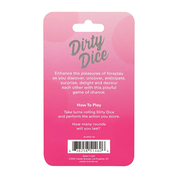Jelique Dirty Dice - Games for Romance & Couples