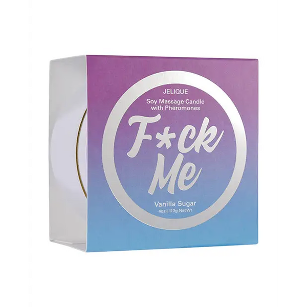 Jelique Massage Candle - 4 oz Fuck Me Vanilla Sugar - Setting The Mood