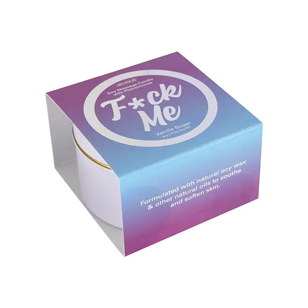 Jelique Massage Candle - 4 oz Fuck Me Vanilla Sugar - Setting The Mood