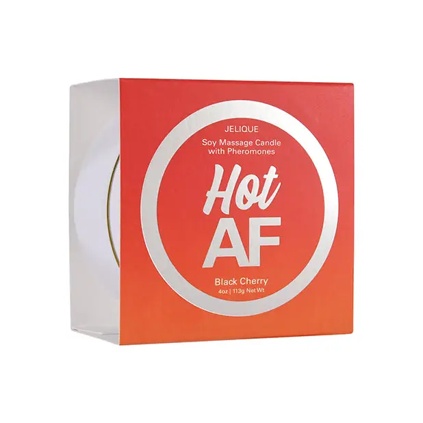 Jelique Massage Candle - 4 oz Hot AF Black Cherry - Setting The Mood