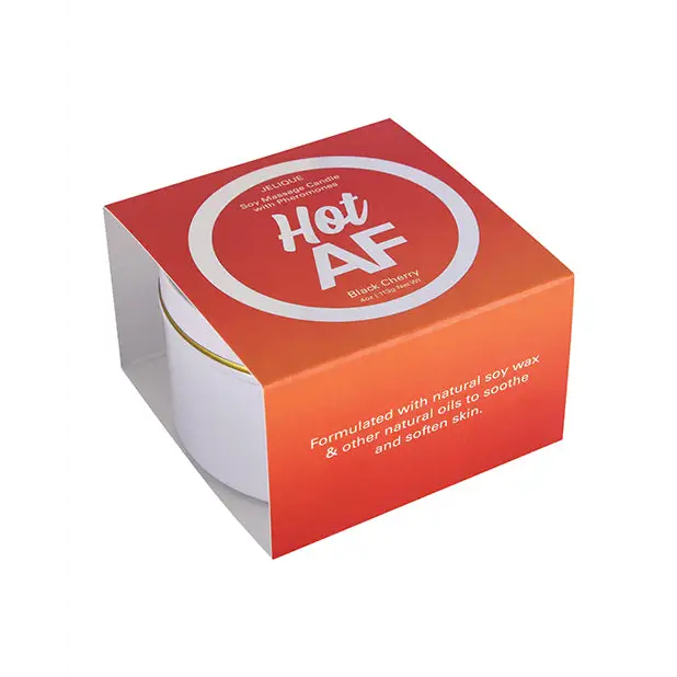 Jelique Massage Candle - 4 oz Hot AF Black Cherry - Setting The Mood