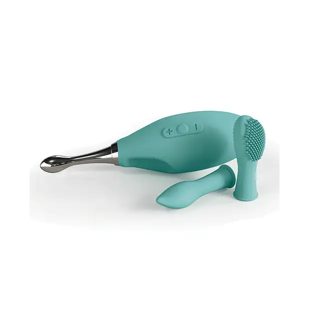 JimmyJane Focus Pro Stimulator - Teal - Stimulators