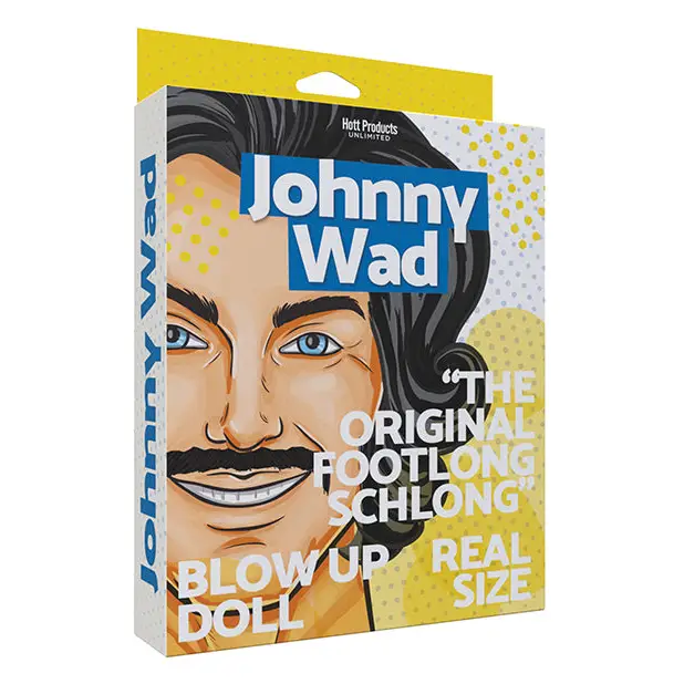 Johnny Wad w/Large Penis Blow Up Doll - Dolls & Masturbators