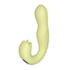 Joi Rotating Head G-Spot Vibrator & Clit Licker - Yellow - Vibrators