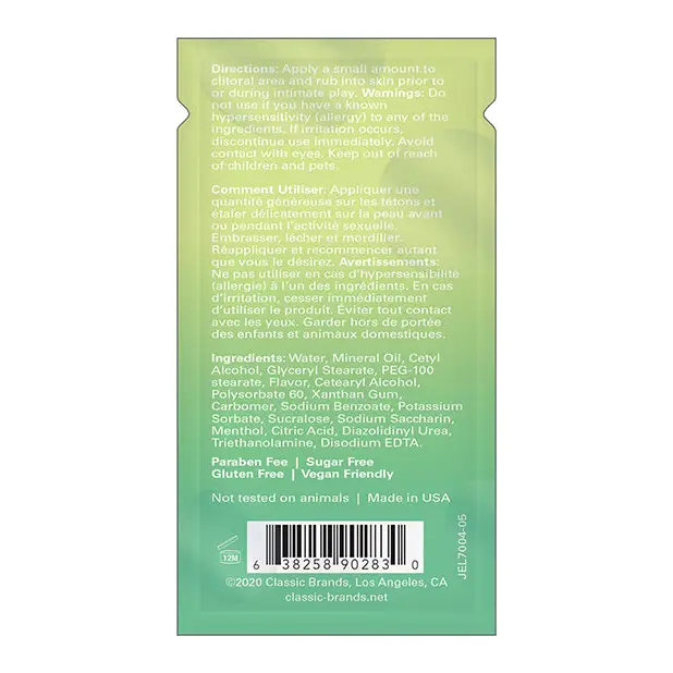 Joy Buzzer Mojito Twist Foil - 4 ml Pack of 24 - Sexual Enhancers