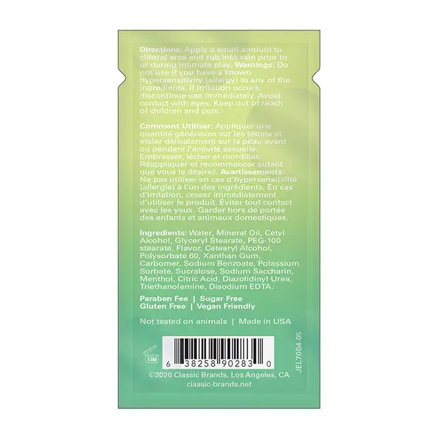 Joy Buzzer Naked Foil - 4 ml - Sexual Enhancers