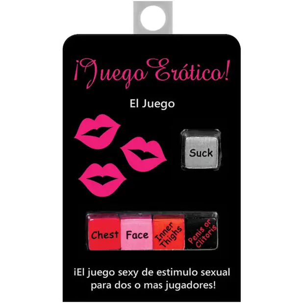 Juego Erotico - Dice Game in Spanish - Games for Romance & Couples