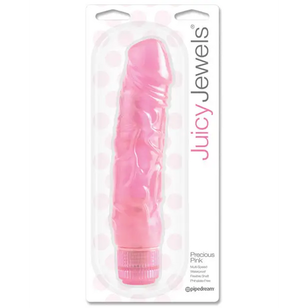 Juicy Jewels Precious Pink Vibrator - Pink - Vibrators