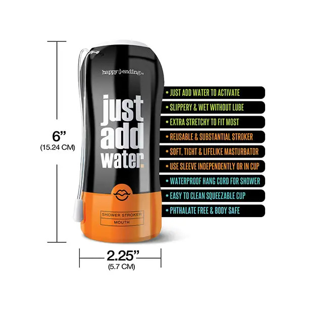 Just Add Water Shower Mouth - Tan - Dolls & Masturbators