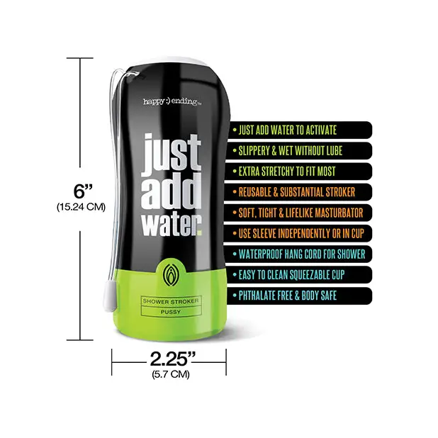 Just Add Water Shower Pussy - Tan - Dolls & Masturbators