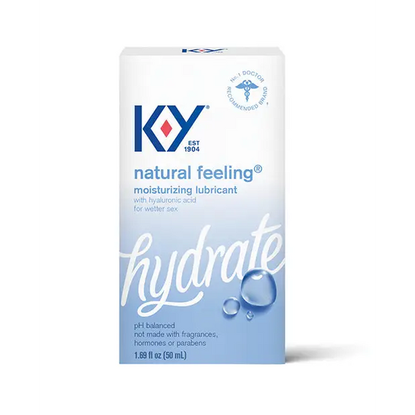 K-Y Natural Feeling w/Hyaluronic Acid - 1.69 oz - Lubricants