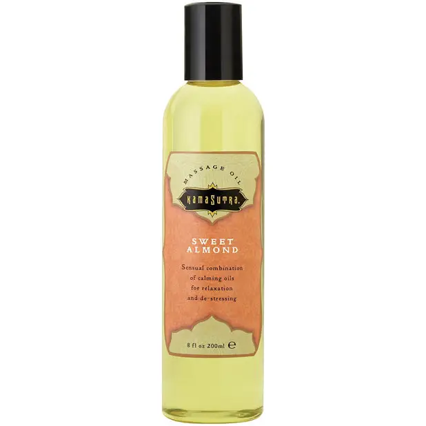 Kama Sutra Aromatic Oil - 8 oz Sweet Almond - Massage Products