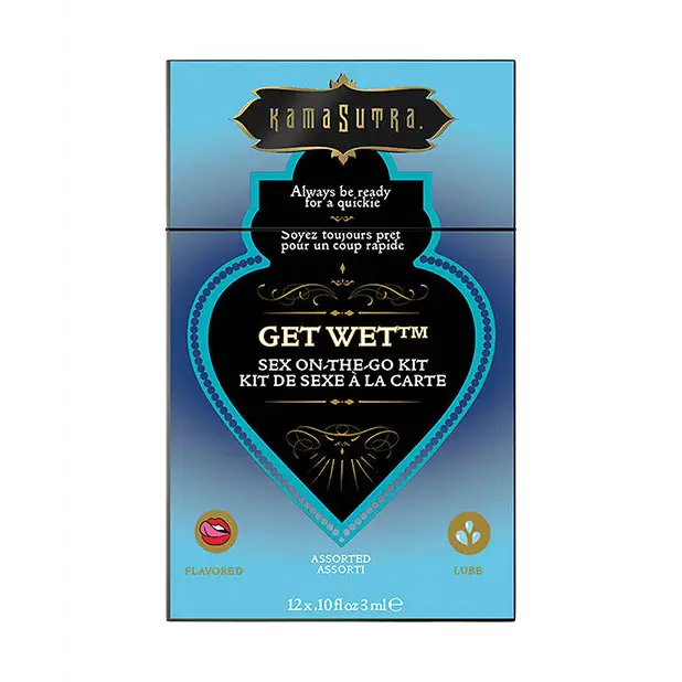 Kama Sutra Get Slippery Sex to Go Kit - Lubricants