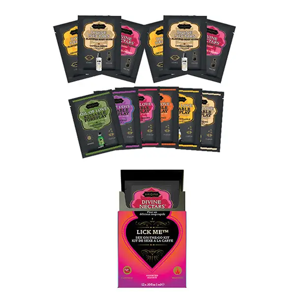 Kama Sutra Lick Me Sex to Go Kit - Lubricants