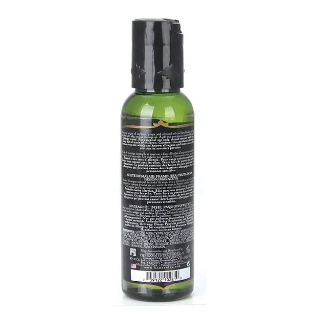 Kama Sutra Naturals Massage Oil - 2 oz Island Passion Berry - Massage Products
