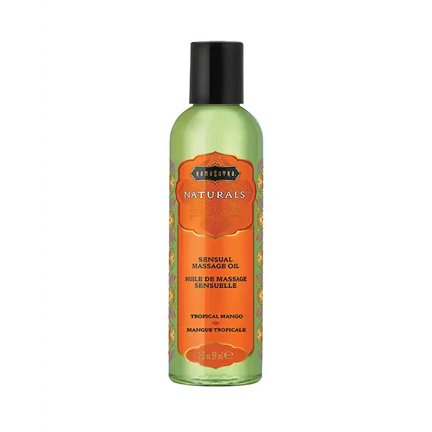 Kama Sutra Naturals Massage Oil - 2 oz Tropical Mango - Massage Products
