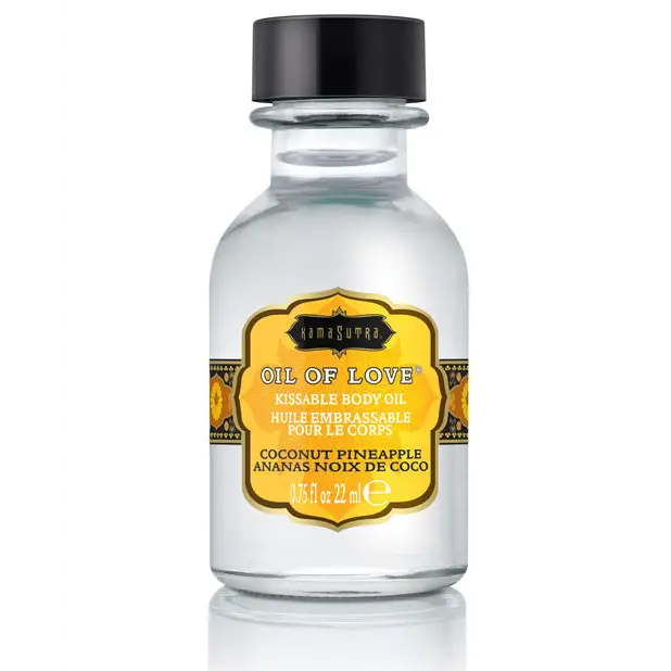 Kama Sutra Oil of Love -.75 oz Coconut Pineapple - Lotions Oils Creams And Gels