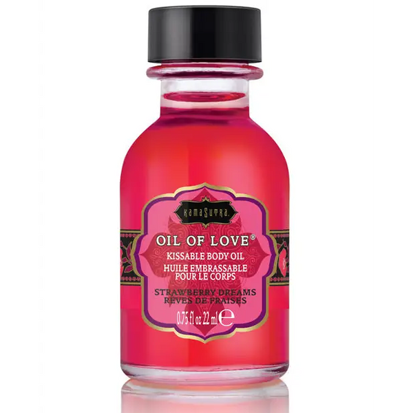 Kama Sutra Oil of Love -.75 oz Strawberry Dreams - Lotions Oils Creams And Gels