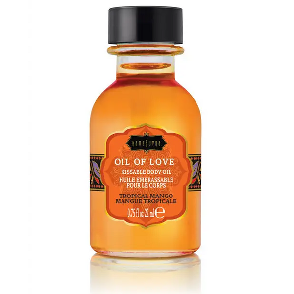 Kama Sutra Oil of Love -.75 oz Tropical Mango - Lotions Oils Creams And Gels
