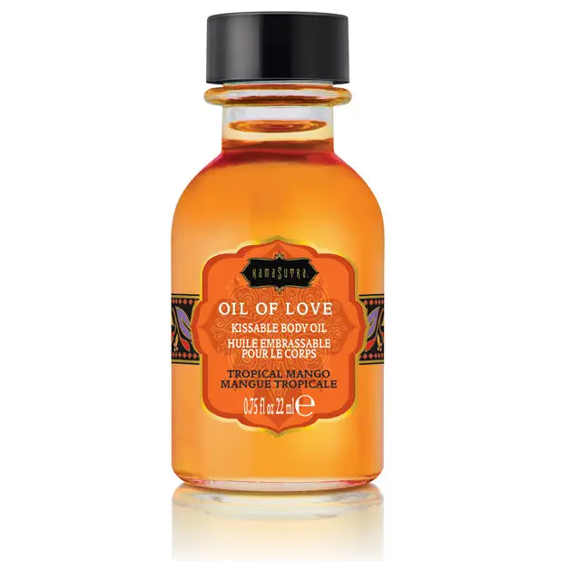 Kama Sutra Oil of Love -.75 oz Tropical Mango - Lotions Oils Creams And Gels