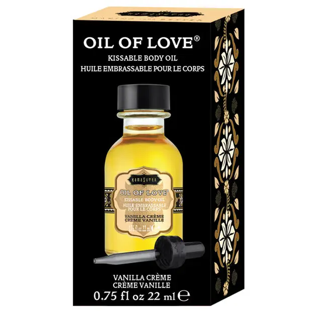 Kama Sutra Oil of Love -.75 oz Vanilla Creme - Lotions Oils Creams And Gels