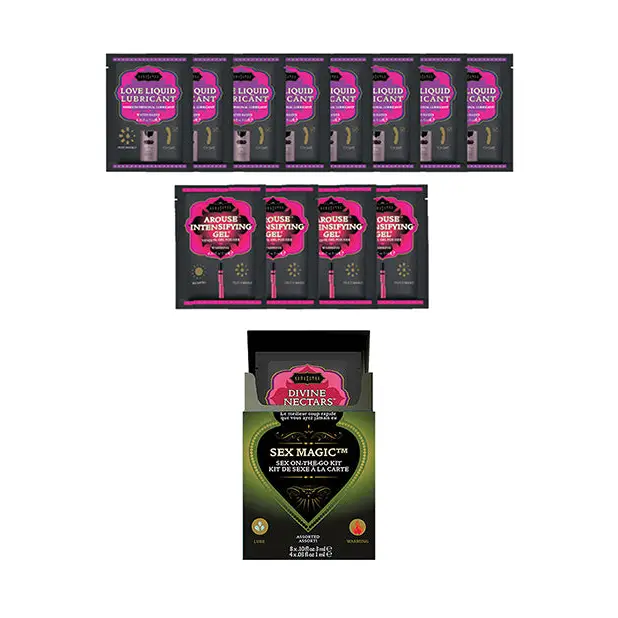 Kama Sutra Sex Magic Sex to Go Kit - Lubricants
