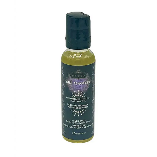 Kama Sutra Sex Magnet Massage Oil - Blue Lotus - Massage Products