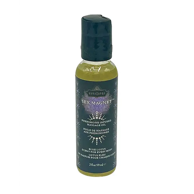 Kama Sutra Sex Magnet Massage Oil - Blue Lotus - Massage Products