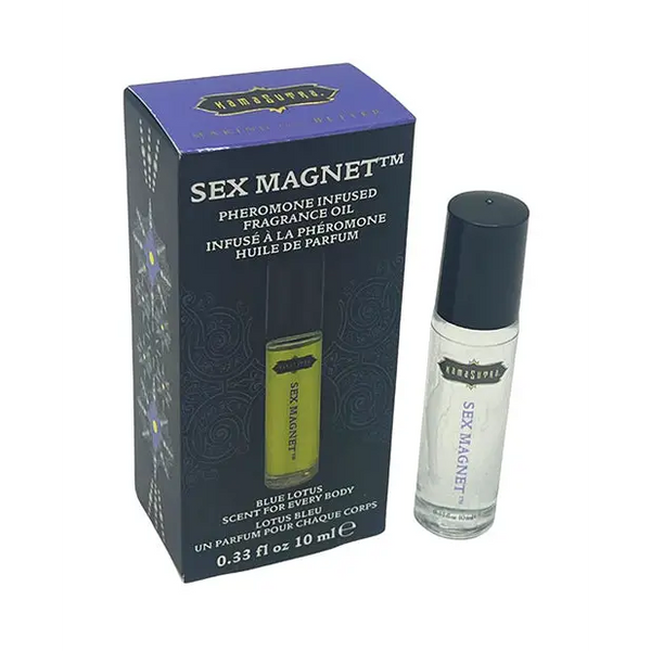Kama Sutra Sex Magnet Pheromone Roll On Oil - Blue Lotus - Sexual Enhancers
