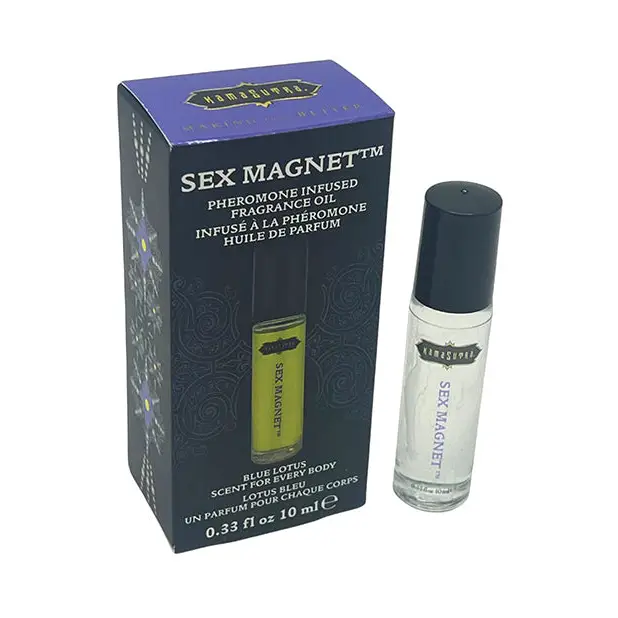 Kama Sutra Sex Magnet Pheromone Roll On Oil - Blue Lotus - Sexual Enhancers