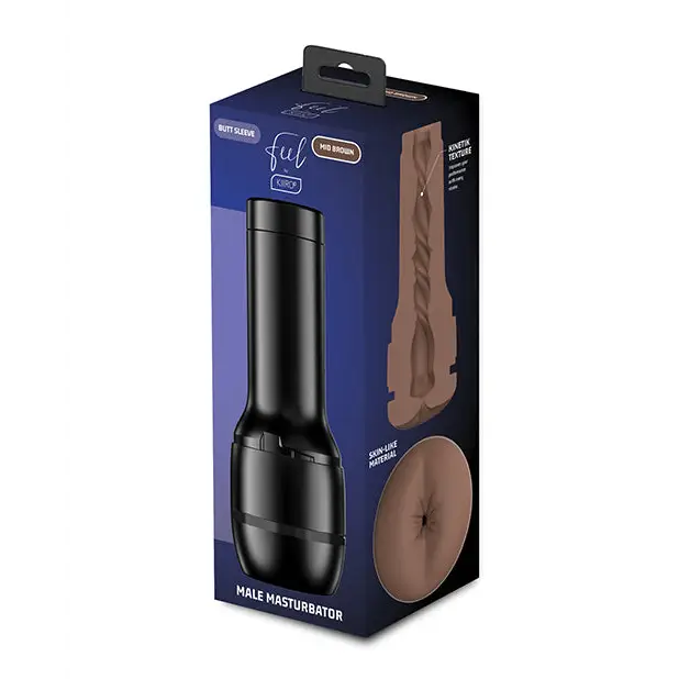 Kiiroo Feel Stroker Generic Butt - Mid Brown - Dolls & Masturbators