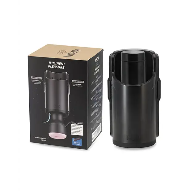 Kiiroo Keon Combo Set w/Stroker - Black - Dolls & Masturbators