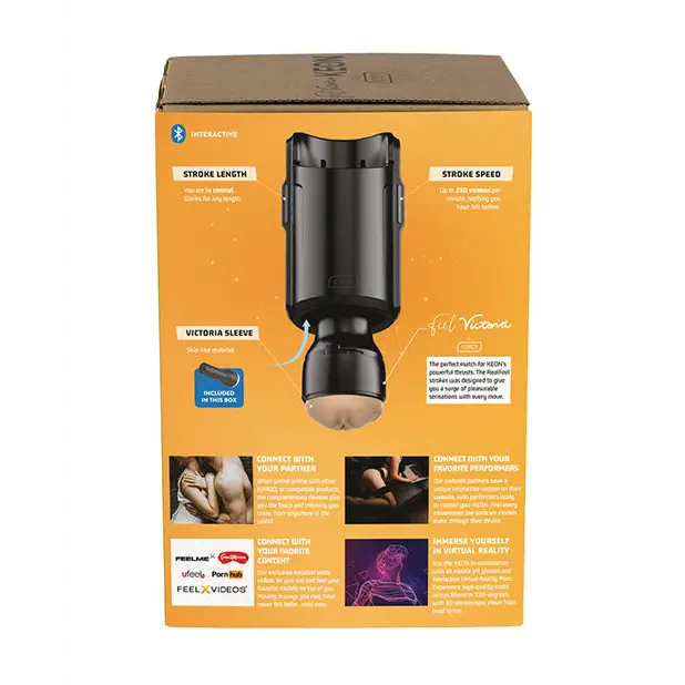 Kiiroo Keon Feel Stars Collection Stroker Combo Set - Victoria June - Dolls & Masturbators
