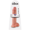 King Cock 11’’ Cock w/Balls - Flesh - Dongs & Dildos