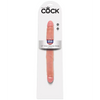 King Cock 12’’ Slim Double - Flesh - Dongs & Dildos