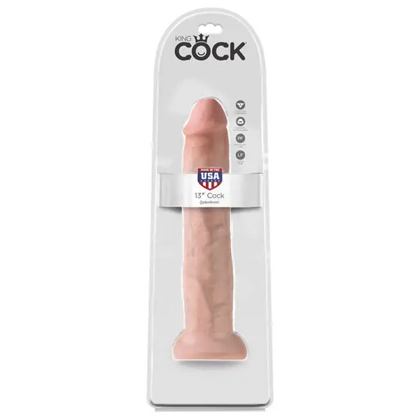 King Cock 13’’ Cock - Flesh - Dongs & Dildos