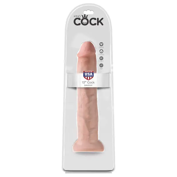 King Cock 13’’ Cock - Flesh - Dongs & Dildos
