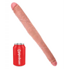 King Cock 16’’ Tapered Double Dildo - Flesh - Dongs & Dildos