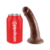 King Cock 6’’ Cock - Brown - Dongs & Dildos