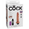 King Cock 6’’ Squirting Cock - Flesh - Dongs & Dildos