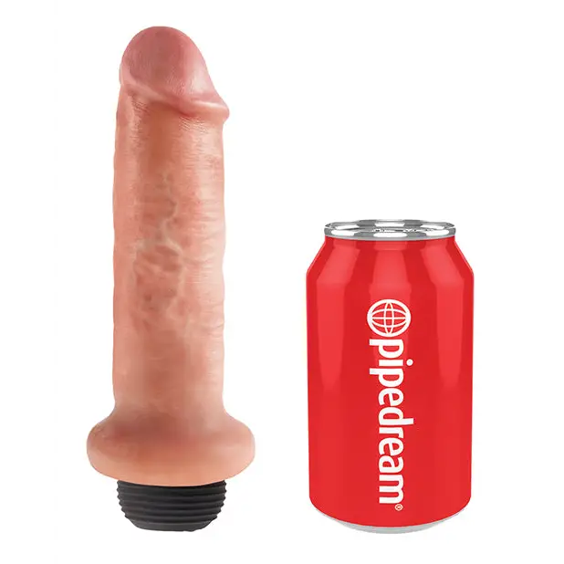 King Cock 6’’ Squirting Cock - Flesh - Dongs & Dildos