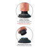 King Cock 6’’ Vibrating Cock - Flesh - Dongs & Dildos