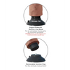King Cock 6’’ Vibrating Cock - Tan - Vibrators