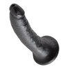 King Cock 7’’ Cock - Black - Dongs & Dildos