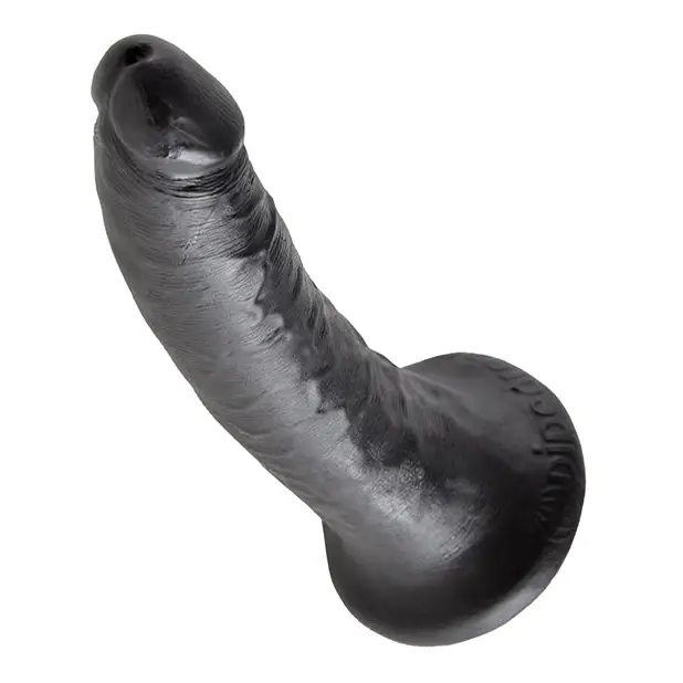 King Cock 7’’ Cock - Black - Dongs & Dildos