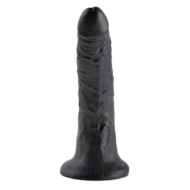 King Cock 7’’ Cock - Black - Dongs & Dildos