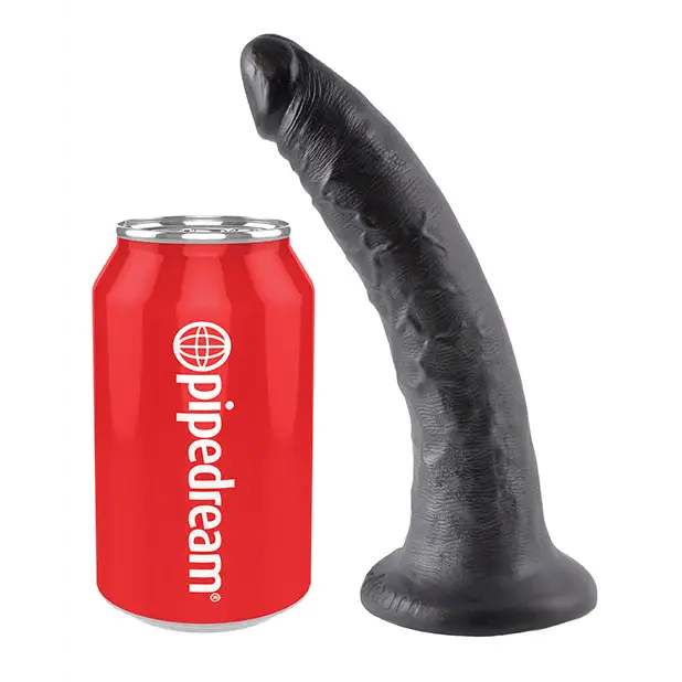 King Cock 7’’ Cock - Black - Dongs & Dildos