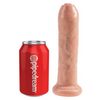 King Cock 7’’ Uncut Dildo - Flesh - Dongs & Dildos