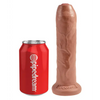 King Cock 7’’ Uncut Dildo - Tan - Dongs & Dildos